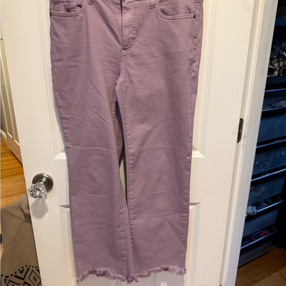 Sneak Peek Lavender Ankle Jeans